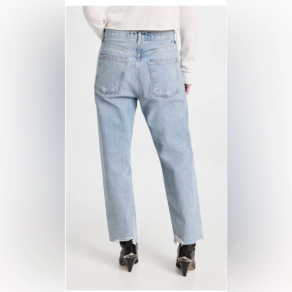 AGOLDE 90s crop mid-rise straight- 25 - Picture 3 of 10
